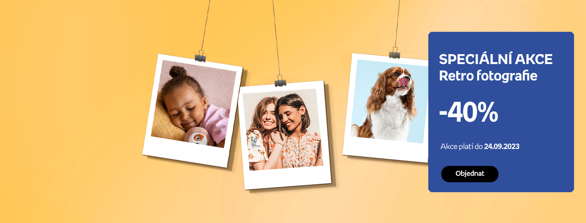 SPECIÁLNÍ AKCE Retro fotografie -40%